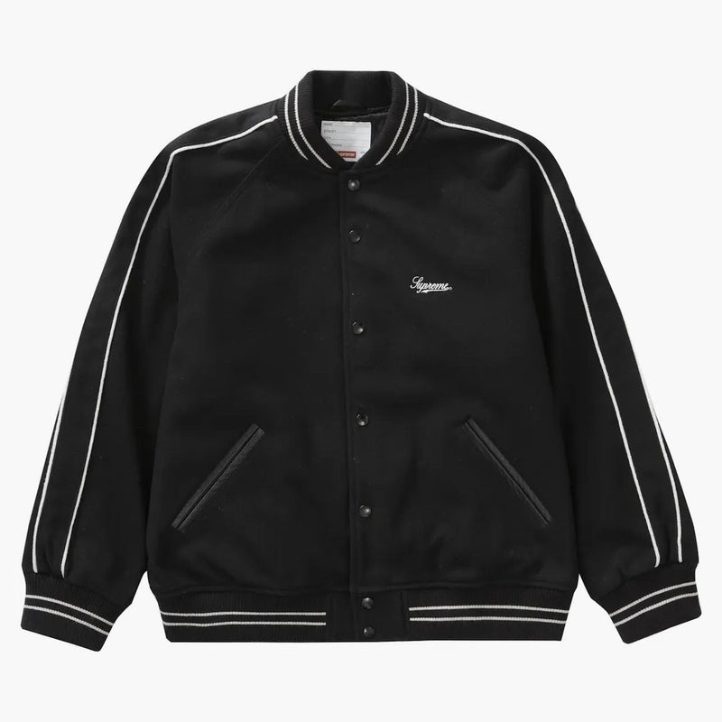 Supreme Jamie Reid è tutta la giacca varsity di Bollocks Black