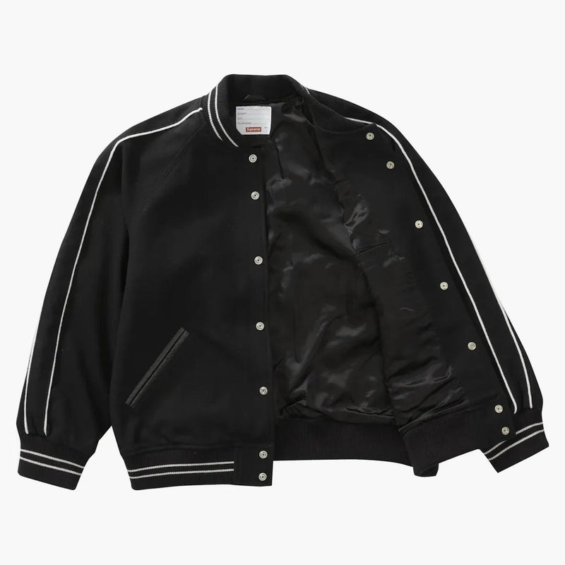 Supreme Jamie Reid è tutta la giacca varsity di Bollocks Black