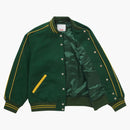Supreme Jamie Reid it's all Bollocks Varsity Jacket Dark Green