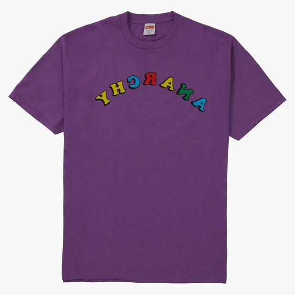 Supreme Jamie Reid Anarchy Tea Purple