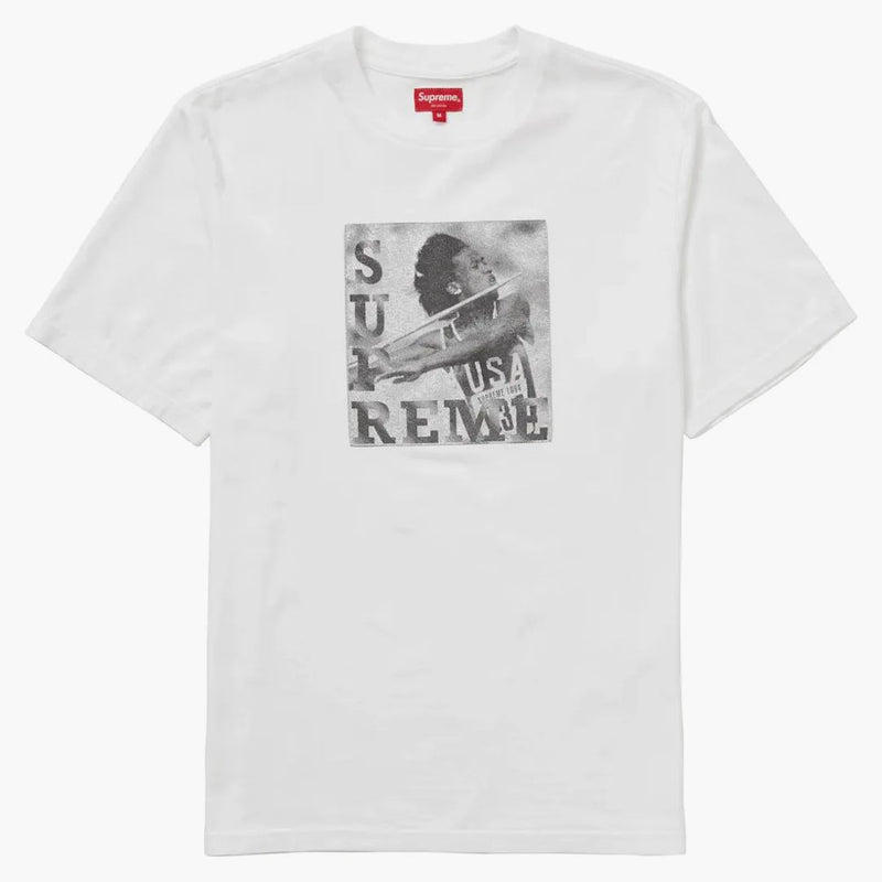 Nejvyšší oštěp štítek S/S Top White