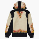Supreme Jean Paul Gaultier Floral Print Hooded Sweatshirt Black