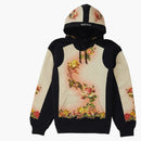 Supreme Jean Paul Gaultier Floral Print Hooded Sweatshirt Black