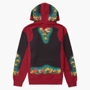 Supreme Jean Paul Gaultier Floral Print Hooded Sweatshirt Cardinal