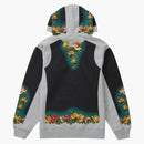 Supreme Jean Paul Gaultier Floral Print Hooded Sweatshirt Heather Gray