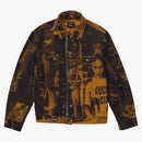 Supreme Jean Paul Gaultier Fuck Racism Trucker Jacket Gold