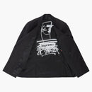 Supreme Jean Paul Gaultier Pinstripe Double Breasted Blazer Black