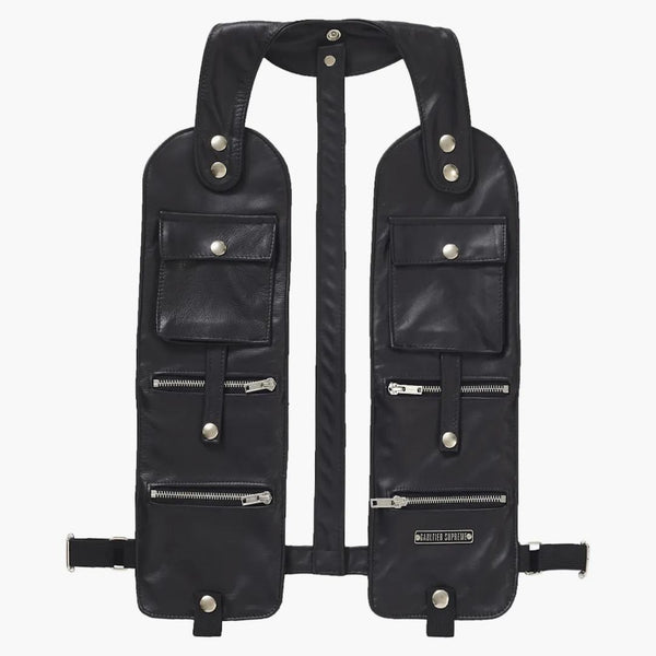 Supreme Jean Paul Gaultier Schott Leather Holster Black
