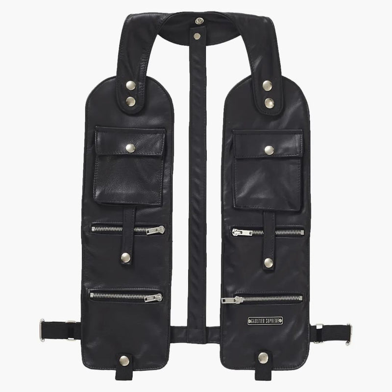 Supreme Jean Paul Gaultier Schott Leather Holster Black