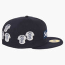 Supreme jerseys box logo new era fitted has navy