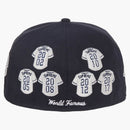 Supreme jerseys box logo new era fitted has navy