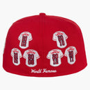 Supreme Jerseys Box Logo New Era Fitted Hat Red