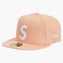 Logo Supreme Jesus Piece S Nová éra 59fifty má světle růžovou