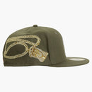 Supreme Jesus Piece S Logo New Era 59fifty Hat Olive