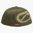 Supreme Jesus Piece S Logo New Era 59fifty Hat Olive