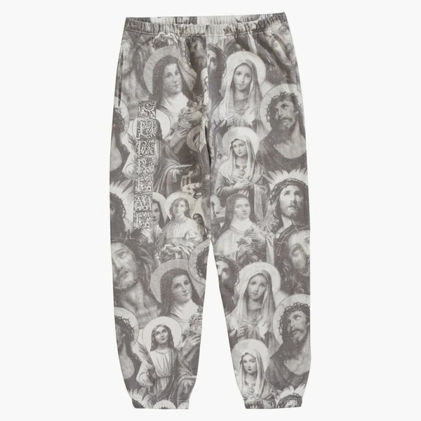 Supreme Jesus And Mary Sweatpant Dark Grey