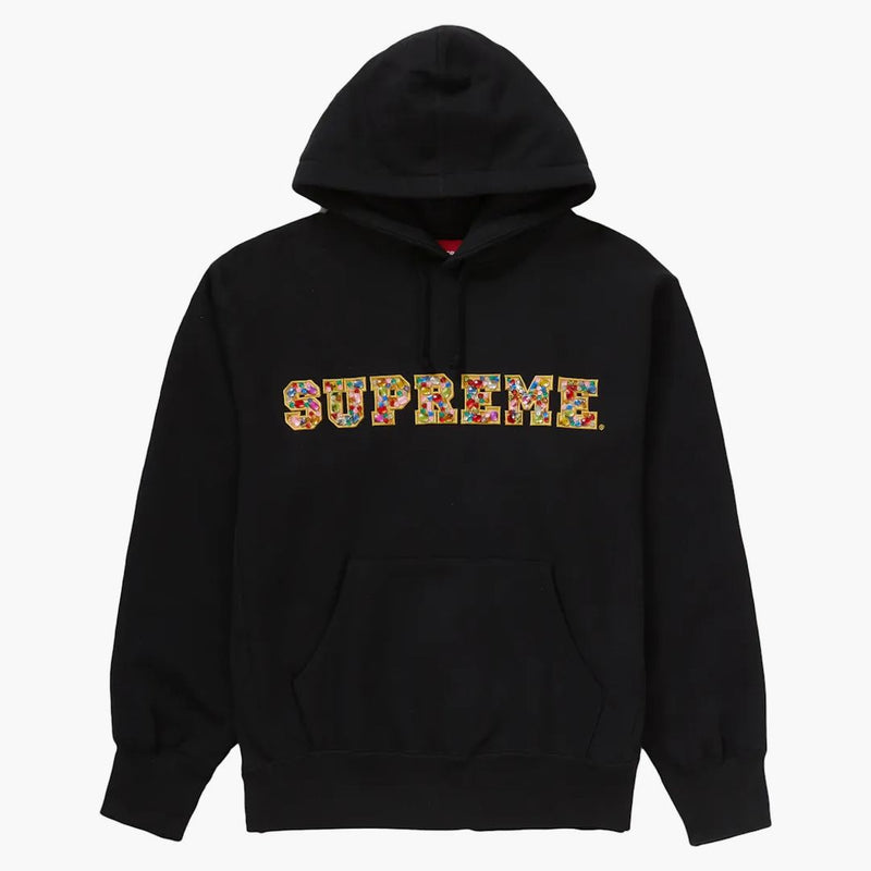 Nejvyšší mikina s kapucí (FW20) černá