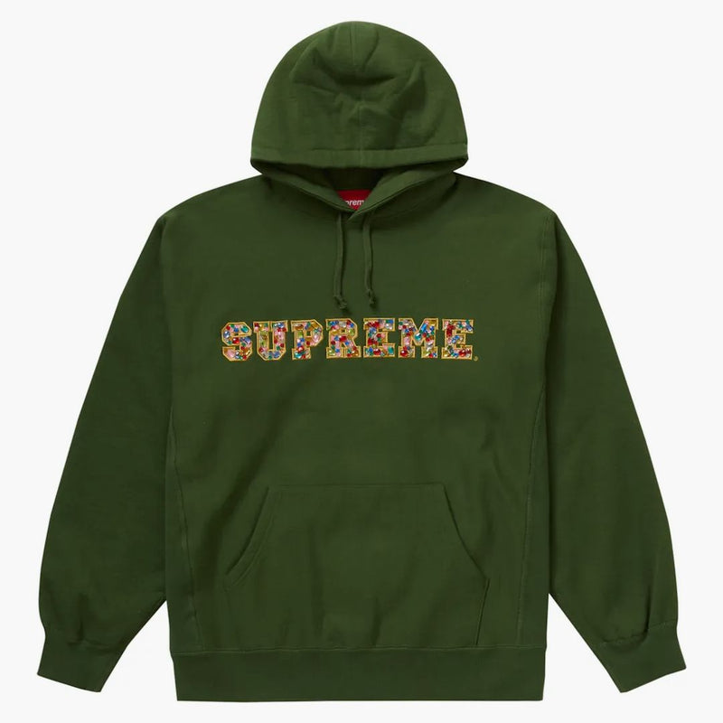 Nejvyšší mikina s kapucí (FW20) zelená