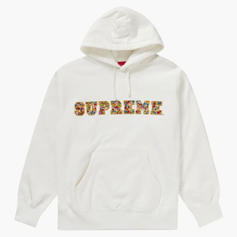 Nejvyšší mikina s kapucí (FW20) bílá