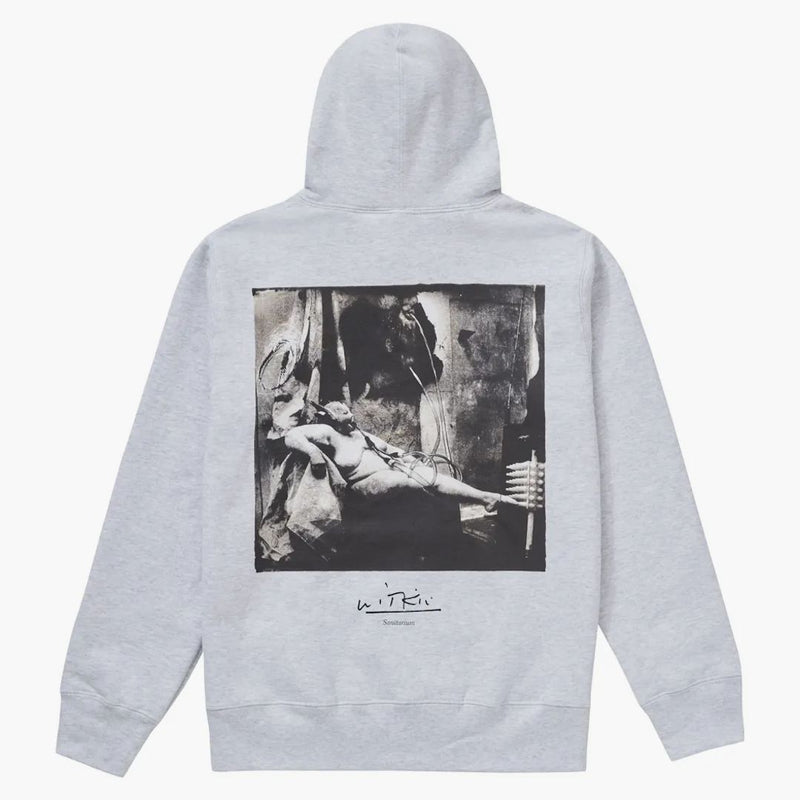 Supreme Joel-Peter Witkin Sanitirium Hooded Sweatshirt Ash Grey