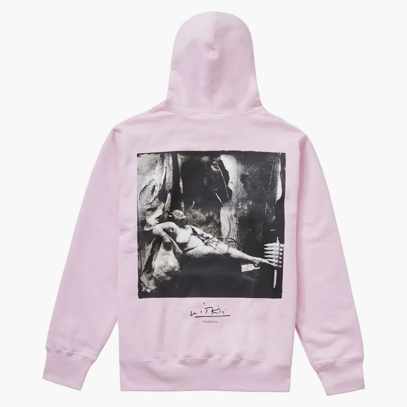 Supreme Joel-peter Witkin Sanitarium Hooded Sweatshirt Light Pink