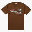 Supreme Joie De Vivre Tee Brown