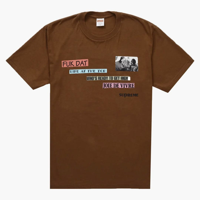 Supreme Joie de Vivre Tee Brown