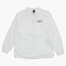 Supreme Jordan Coaches Jacket White