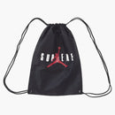 Supreme Jordan Drawstring Bag Black