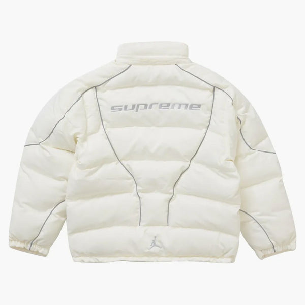 Giacca suprema Jordan Puffer White