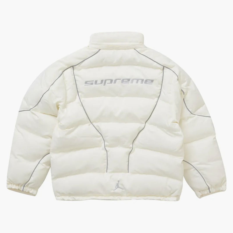 Giacca suprema Jordan Puffer White