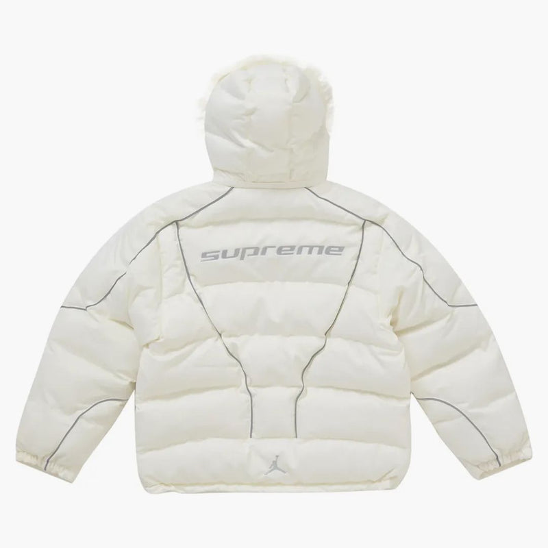 Giacca suprema Jordan Puffer White