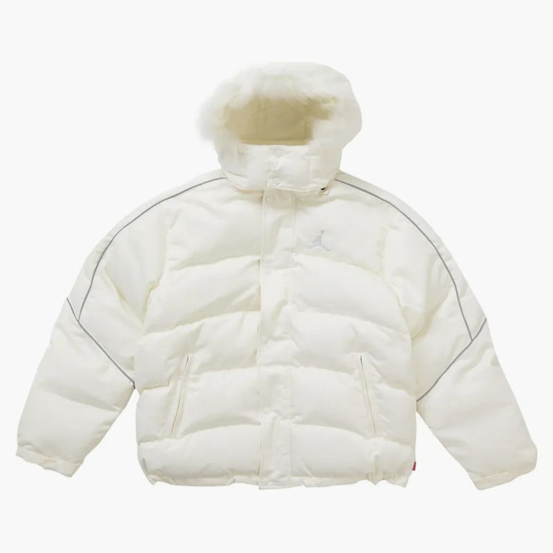 Giacca suprema Jordan Puffer White
