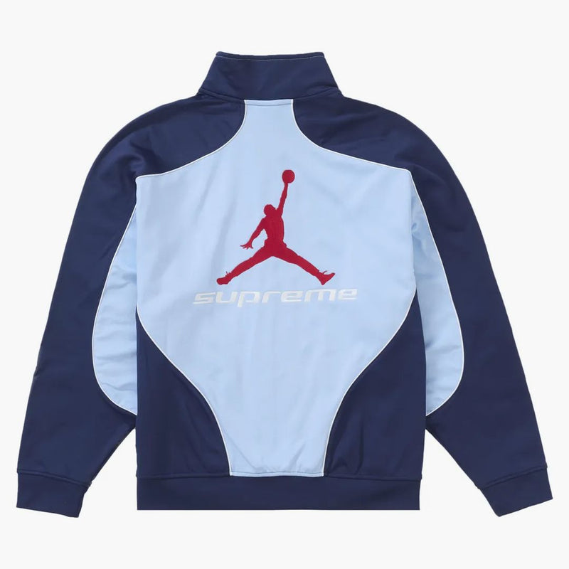 Giacca per binari suprema Jordan Tricot Blue