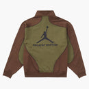 Supreme Jordan Tricot Track Jacket Olive