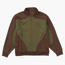 Supreme Jordan Tricot Track Jacket Olive