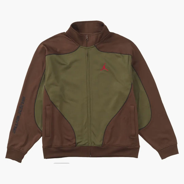Nejvyšší Jordan Tricot Track Jacket Olive