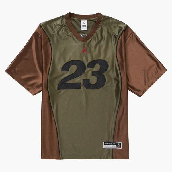Supreme Jordan Warme Up Jersey Olive