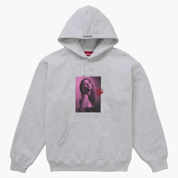 Supreme Kate Moss Hooded Sweatshirt Ash Grey