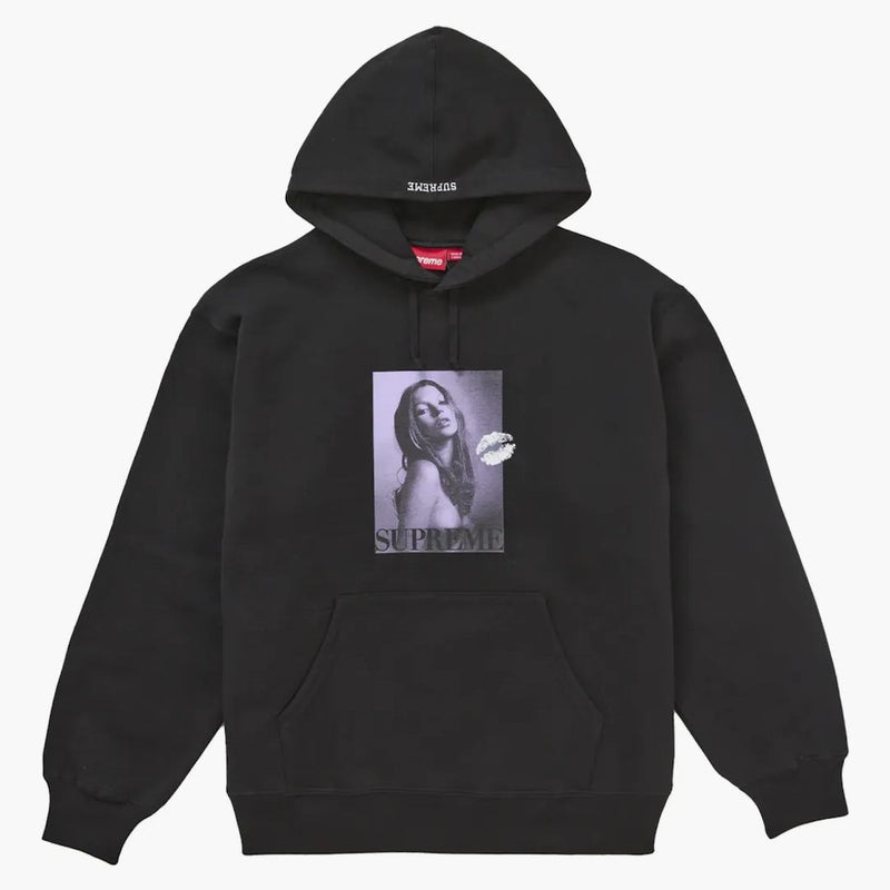 Nejvyšší mikina s kapucí Kate Moss Black