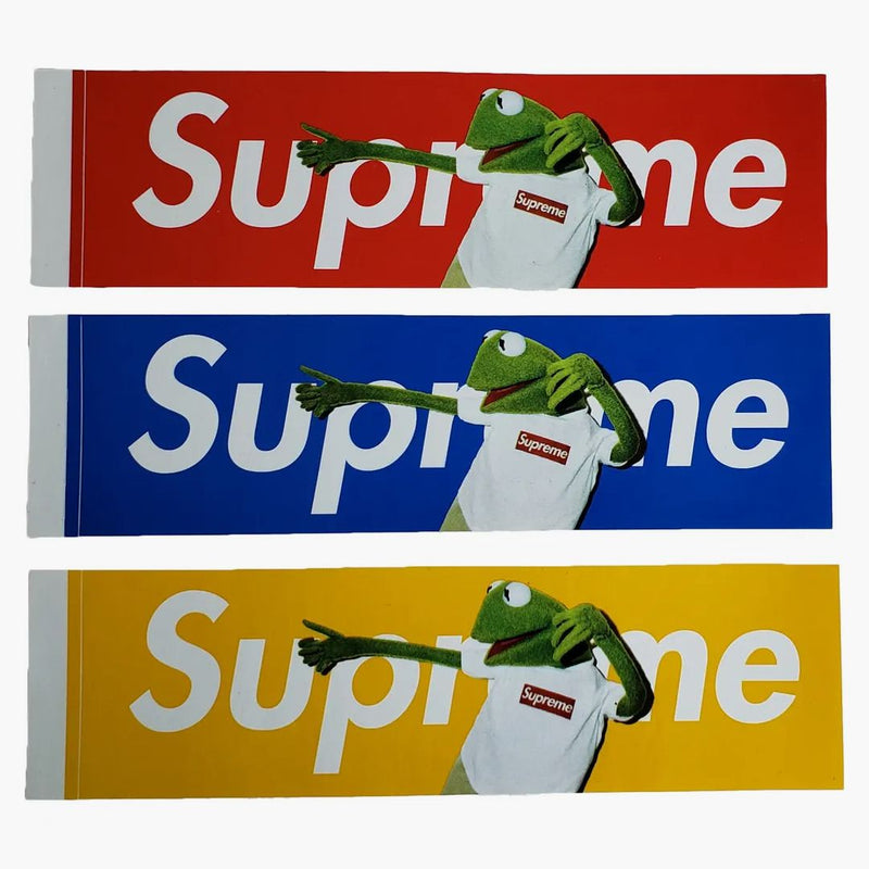 Supreme Kermit The Frog Box Logo Sticker Set