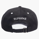 Supreme Kevlar denim S Logo 6-Panel Black