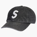 Supreme Kevlar denim S Logo 6-Panel Black