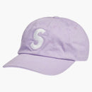 Supreme Kevlar denim S Logo 6-Panel Light Purple
