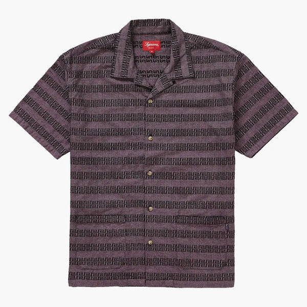 Nejvyšší klíčová košile s/s košile fialová