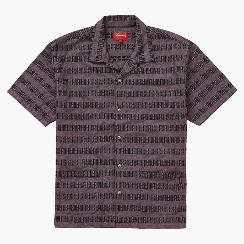 Nejvyšší klíčová košile s/s košile fialová