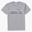 Supreme Keyboard Tee Heather Grey