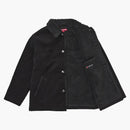 Supreme Kindermann uncut corduroy car coat black