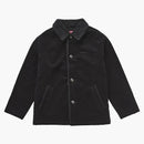 Supreme Kindermann uncut corduroy car coat black