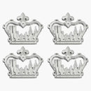 Supreme King of New York Pin (Set of 4) Silver